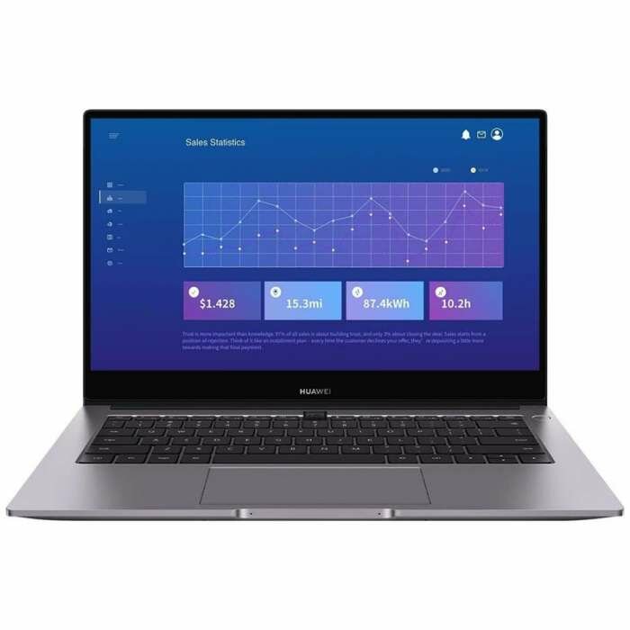 Ноутбук Huawei MateBook B3-520/15.6'' 1920x1080/Intel i7 1165G7/16G/SSD NVMe 512G/72%/TPM/Wi-Fi/Bluetooth/Camera/Win 10 pro/1,56Kg/1y warranty (BohrDZ-WFE9A) (BDZ-WFE9A)