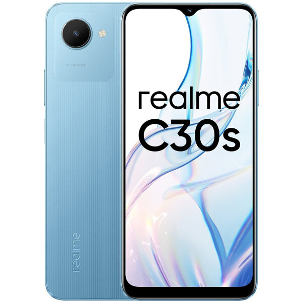 Смартфон Realme C30s 4 64Gb Stripe Blue