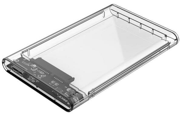 Внешний контейнер для HDD 2.5 SATA Orico 2139U3 USB3.0 прозрачный