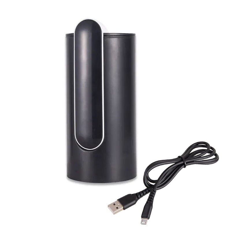 Помпа для воды электрическая с зарядкой от USB (черная) - фотография № 7