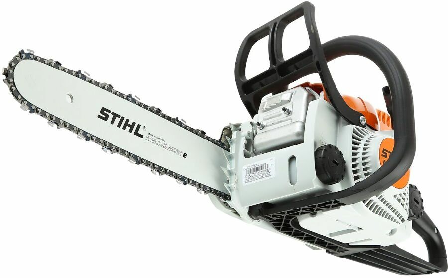 Бензопила STIHL MS180 С-BE 2,0 л.с. (14"/3/8/1,3/50) 3,9 кг лёгкий старт - фотография № 5