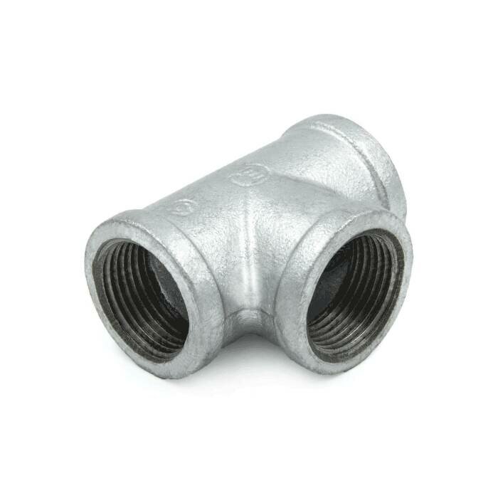 фото Тройник чуг оц Ду25 (1") м/м, FITTEX PLUS 127-3570 (1 шт.)