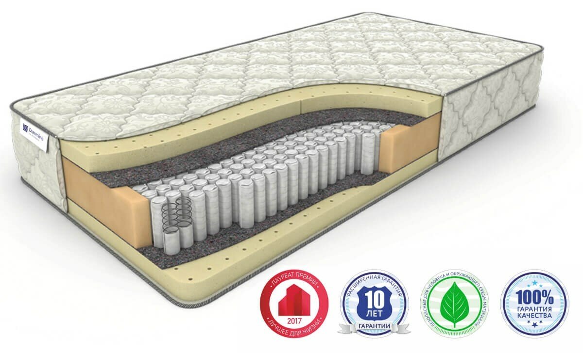 Матрас DreamLine Prime Soft S1000 130х175