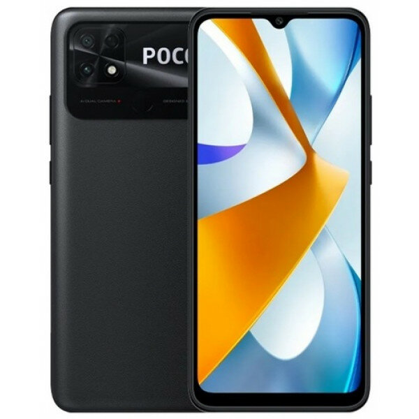 Смартфон Xiaomi POCO C40 3/32 ГБ Global, черный