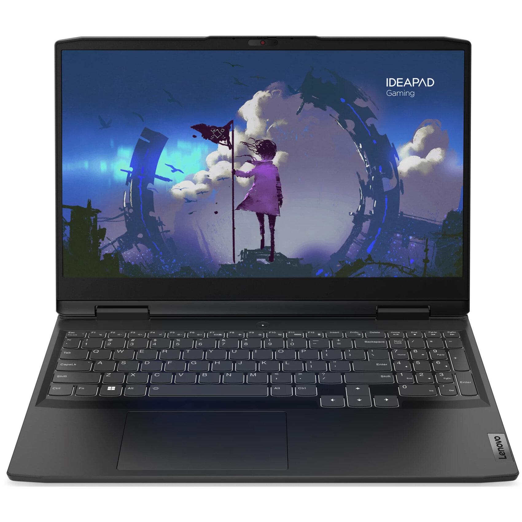 Ноутбук Lenovo IdeaPad Gaming 3 Gen 7, 15.6" (1920x1080) IPS 120Гц/Intel Core i7-12650H/16ГБ DDR4/512ГБ SSD/GeForce RTX 3060 6ГБ/Без ОС, серый [82S9004TRK]