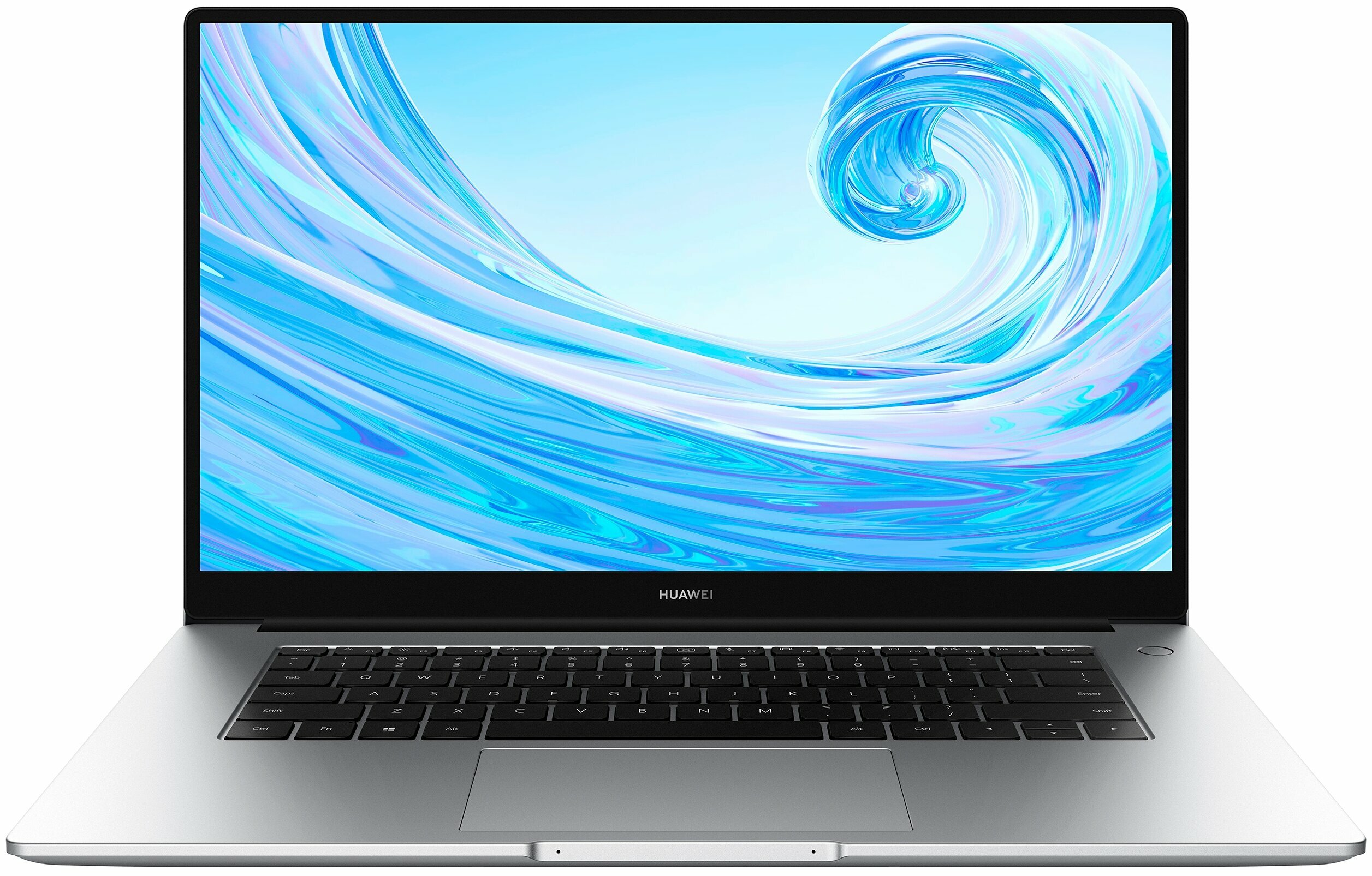Ноутбук Huawei MateBook D 15 15.6", IPS, Intel Core i7 1165G7 2.8ГГц, 16ГБ, 512ГБ SSD, Intel Iris Xe graphics , Windows 11 Home, 53013GGV, серый