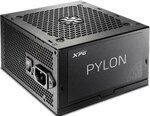 Игровой блок питания XPG PYLON650B-BLACKCOLOR Игровой блок питания чёрный (650 Вт, PCIe-2шт, ATX v2.31, Active PFC, 120mm Fan, 80 Plus Bronze) - изображение