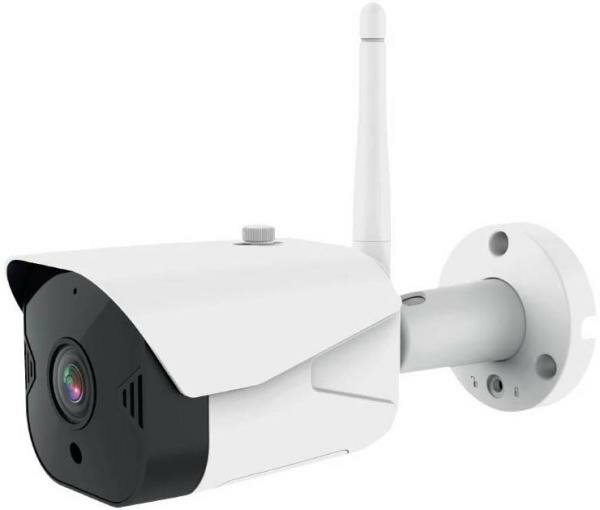 Камера: HIPER Smart camera HIPER IoT Cam CX1/Умная фиксированная Wi-Fi камера для улицы/Wi-Fi/RJ-45/micro-SD до 128Гб/AVCHD 720p/AC 100-250V; DC 5V/1.