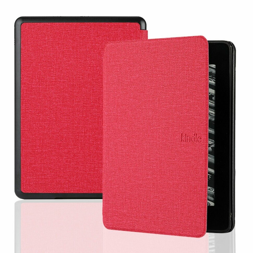 Тканевый чехол для Amazon Kindle Paperwhite 2021 11th Generation 68 дюйма (красный)
