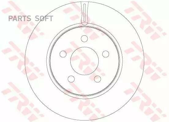 TRW DF6264 Тормозной диск