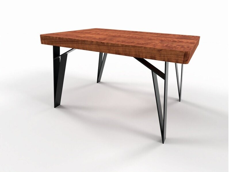 Подстолье/опора из металла для стола в стиле Лофт Модель 15 (4 штуки) - фотография № 1