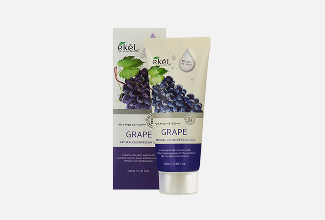 Пилинг-скатка Ekel, Natural Clean Peeling Gel Grape 100мл