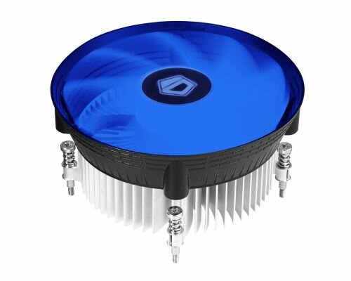 Кулер ID-Cooling DK-03i PWM Blue LGA1200/1150/1151/1155/1156 (Al, 120mm fan, 500-1800rpm, 61.5 CFM, 16-20.2dBA, 4-pin) BOX