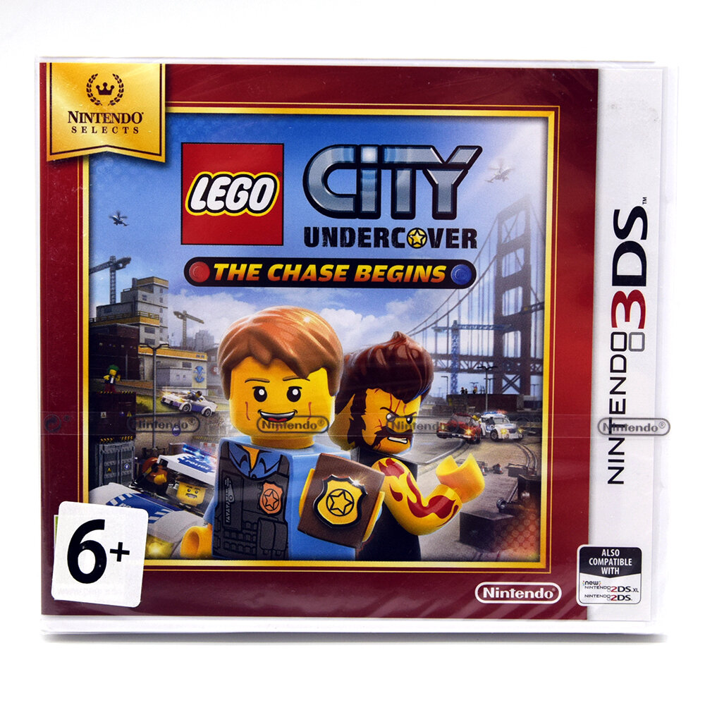 LEGO City Undercover The Chase Begins (3DS) полностью на русском языке