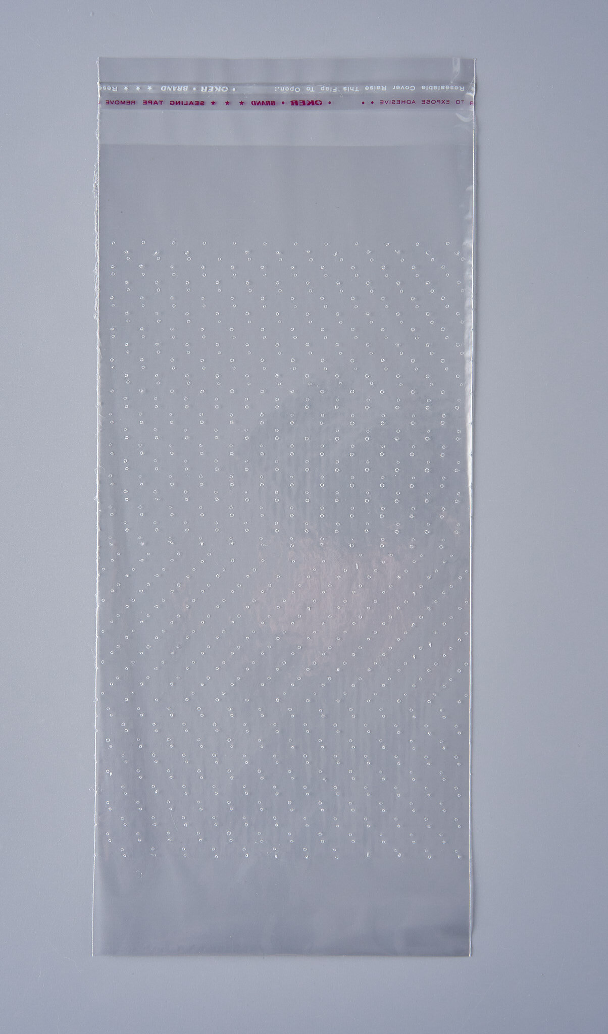 Пакет упаковочный бопп с клеевым клапаном, 12х26+3 см, 25 мкм, С перфорацией, 200 шт. - фотография № 10