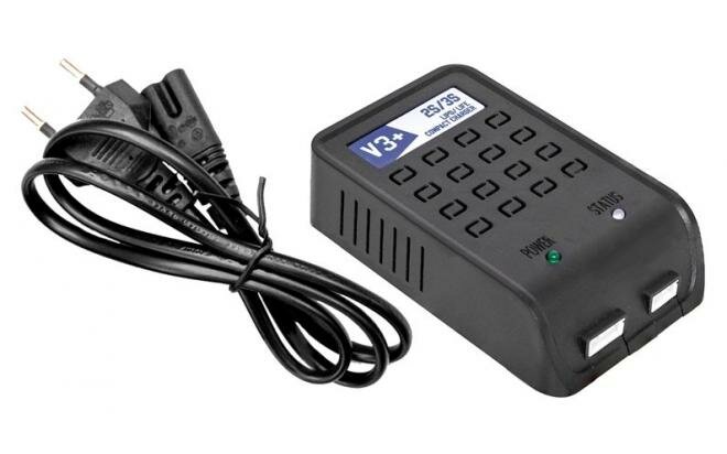 фото Зарядное устройство BlueMax V3+2S-3S V3+ Balance Charger для 2S, 3S LiPo и LiFe аккумуляторов