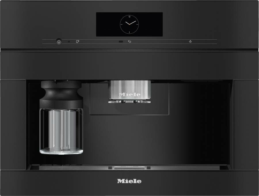 Кофемашина Miele CVA7845OBSW, черный обсидиан