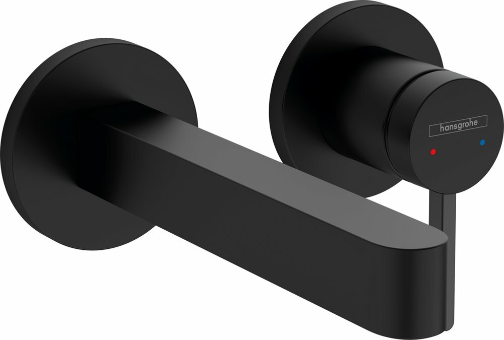 Смеситель Hansgrohe Finoris 76051670 для раковины, матовый черный