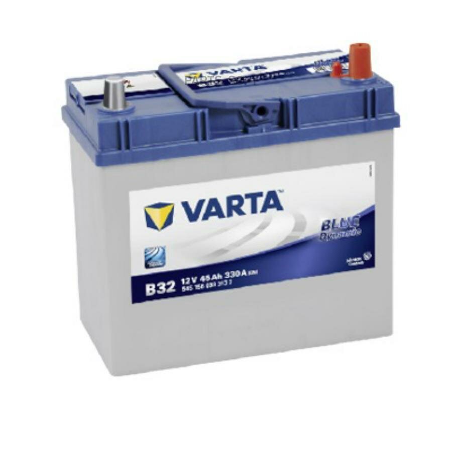 аккумулятор varta blue dynamic 45 а/ч обратная r+ b32 238x129x227 en330 а