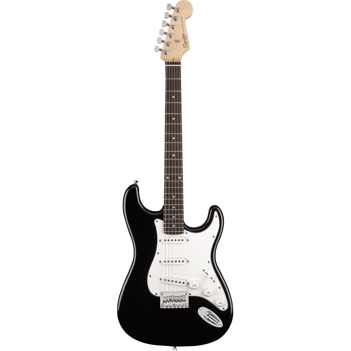 Fender Squier MM Stratocaster Hard Tail Black электрогитара, цвет черный