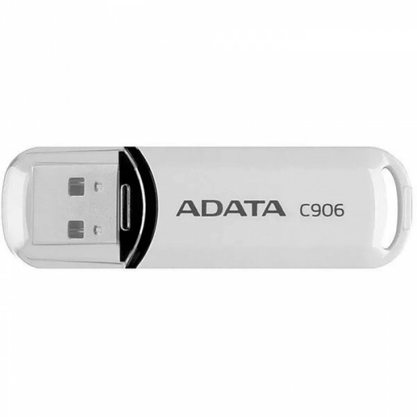 16GB ADATA C906 USB Flash [AC906-16G-RWH] USB 2.0, R20/W6, White, Retail (608478)