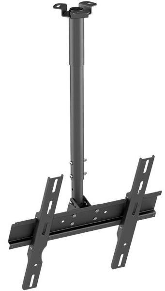 Кронштейн Holder PR-101-B черный для ЖК ТВ 32-65 потолочный фиксированный VESA 400x400 до 60 кг