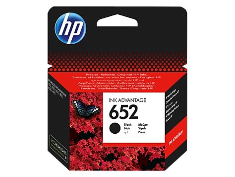 Картридж струйный HP №652 (F6V25AE) black для HP DJ IA 1115/2135/3635/4535/3835/4675 (360стр.)