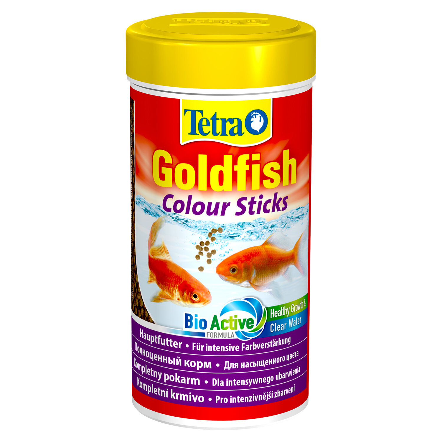 TetraGoldfish Colour Sticks корм в палочках для улучшения окраса золотых рыбок 250 мл