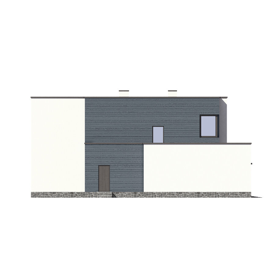 62-16-Catalog-Plans - Проект двухэтажного дома из газобетона с террасой - фотография № 5