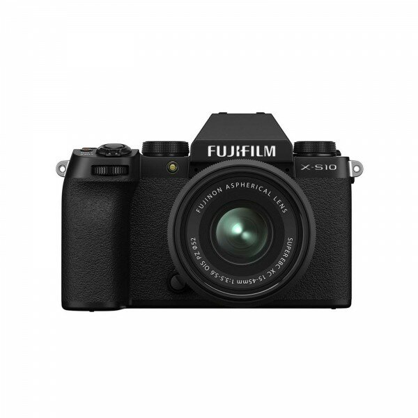 Цифровой фотоаппарат Fujifilm X-S10 Kit 15-45mm f/3.5-5.6 OIS PZ, черный