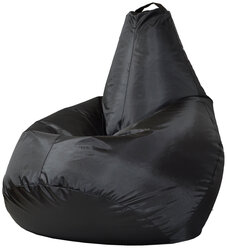 Кресло-мешок Груша (цвет черный, размер XXXL) PuffMebel
