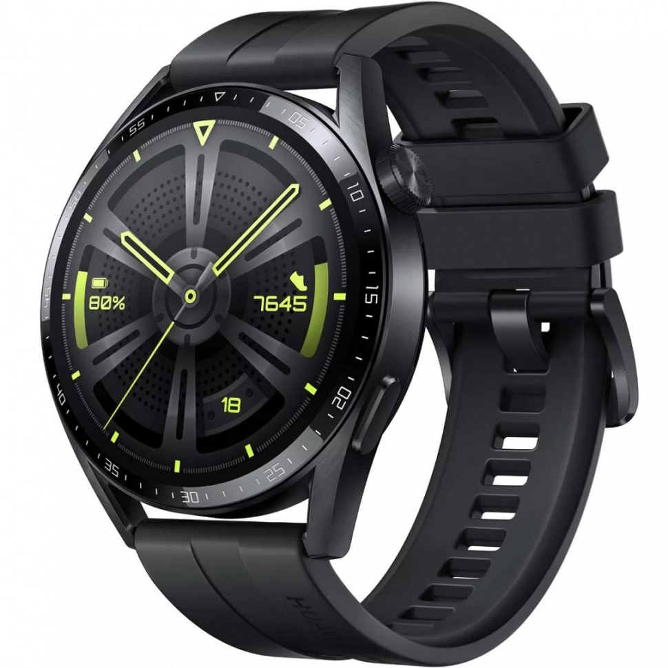 Умные часы Huawei Watch GT 3 46mm Active (JPT-B19S), черный