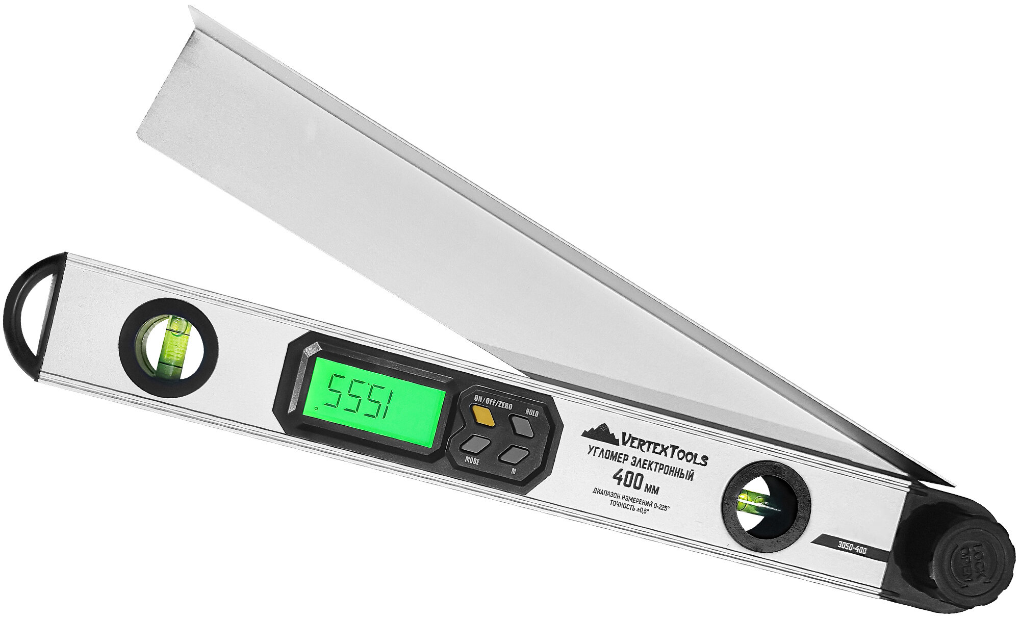 фото Угломер электронный Vertextools 400 мм