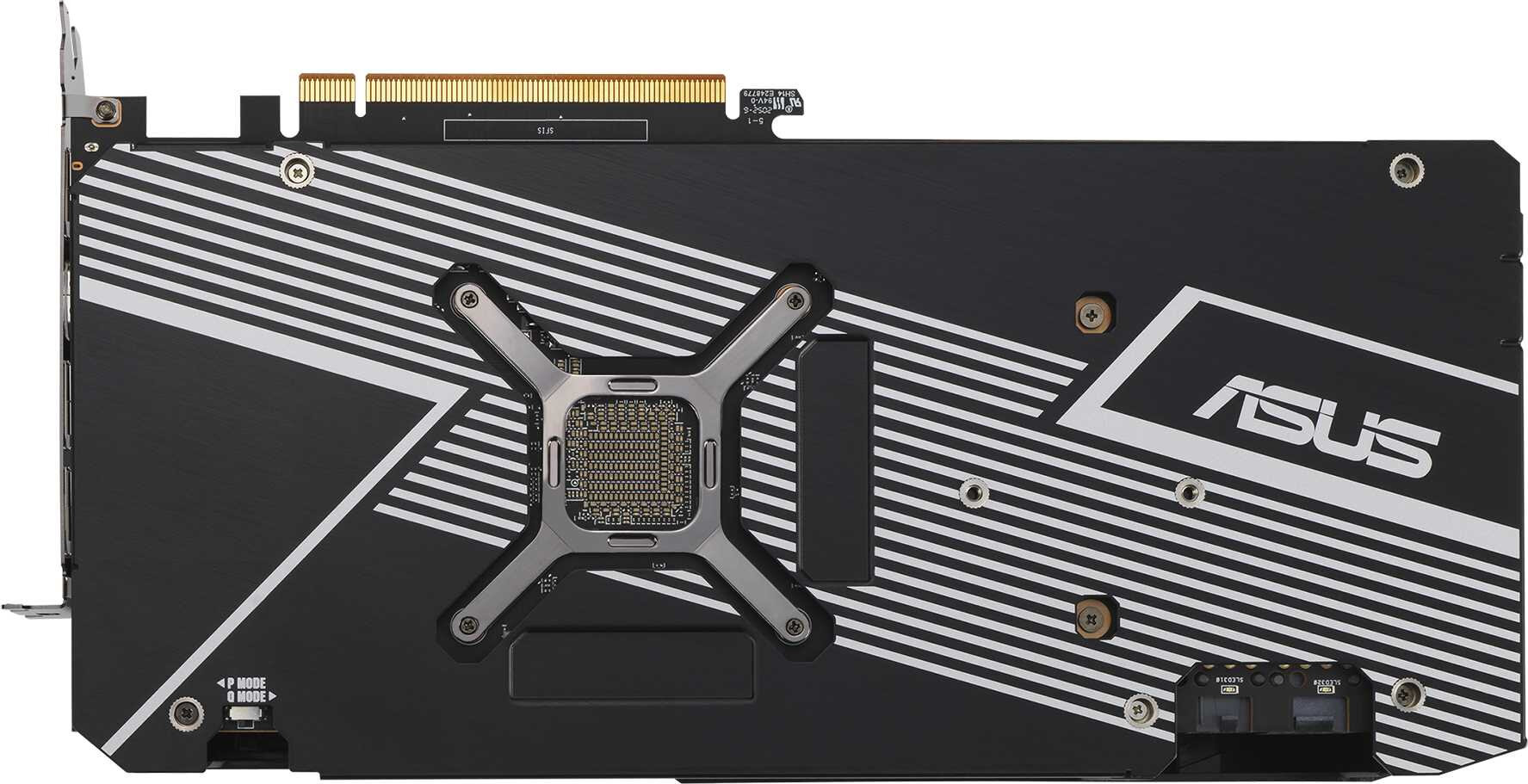 ASUS Видеокарта Asus PCI-E 4.0 DUAL-RX6700XT-12G AMD Radeon RX 6700XT 12288Mb 192 GDDR6 2424/16000 HDMIx1 DPx3 HDCP Ret DUAL-RX6700XT-12G