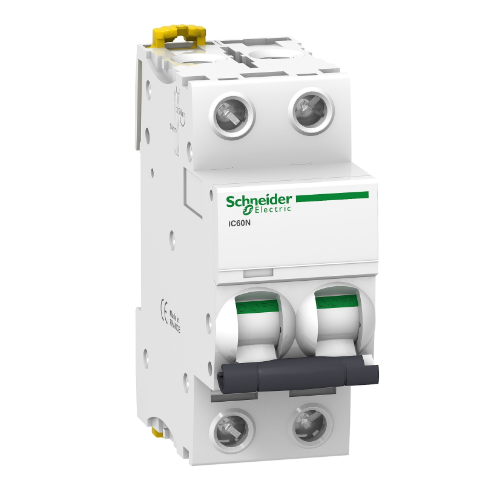 фото iC60N 2P 16А Автоматический выключатель 2-полюсный, 16А, 6кА (хар-ка C) Schneider Electric, A9F74216