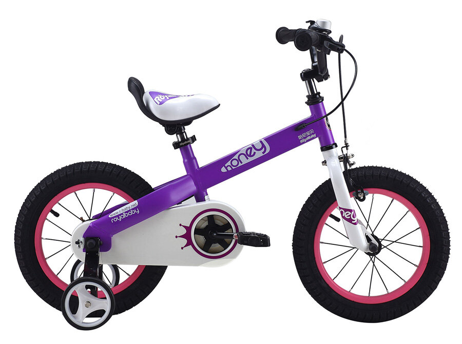 Детский велосипед Royal Baby RB14-15 Honey Steel 14 рама 22,5 Пурпурный