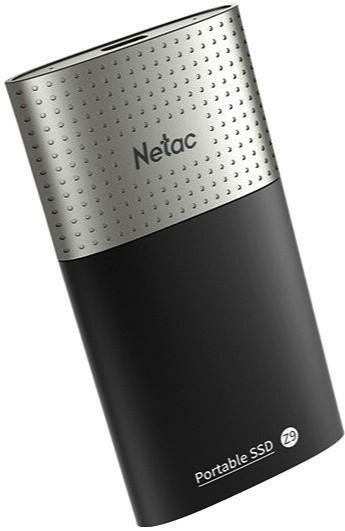 Внешний SSD Netac 128Gb Z9 (USB3.2, up to 550/480MBs, 90х47.5х11.5mm, Aluminium+Plastic)