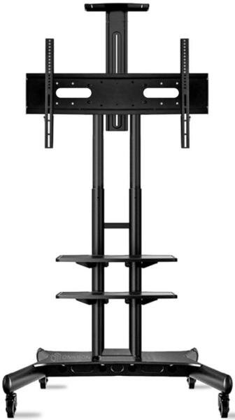 Мобильная стойка ONKRON TS1881 на 1 ТВ/ 55-80 портретная/альбомная ориентация черный