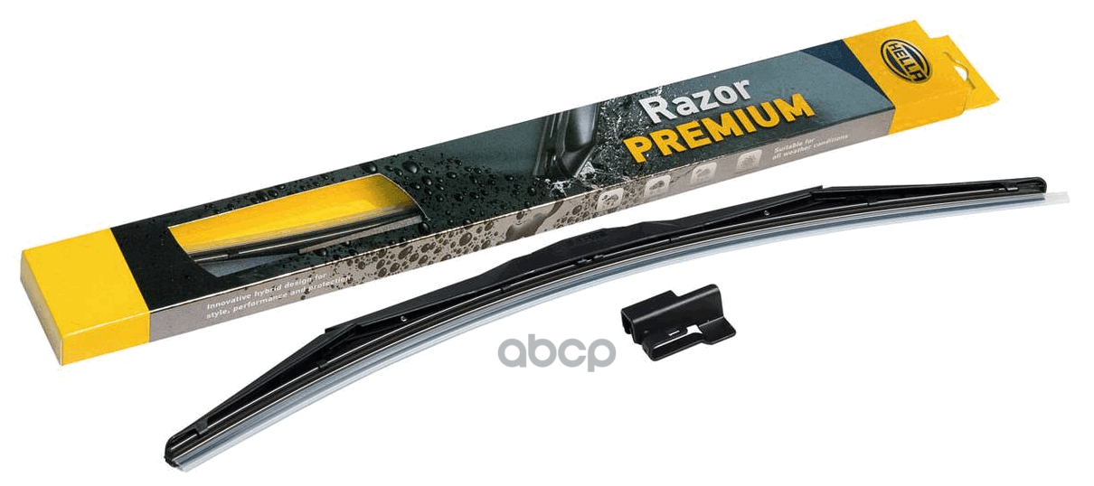 "Щетка Стеклоочистителя Razor Premium 20"" (500мм) 9xw358094-201" HELLA арт. 9XW358094-201