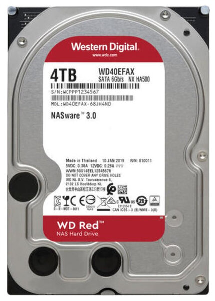 Жесткий диск Western Digital 4Tb WD40EFAX .