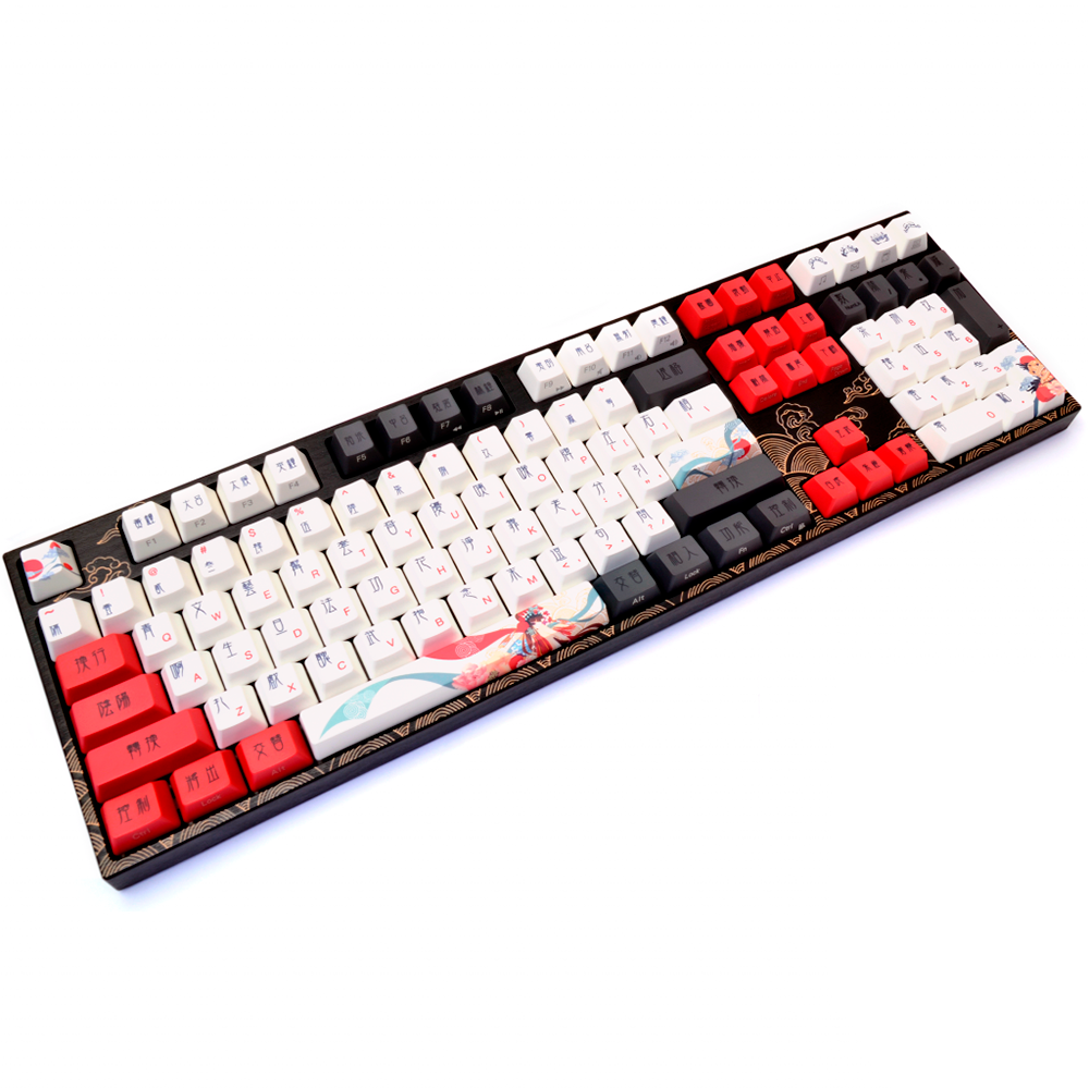 Профессиональная клавиатура Varmilo VEM108 Beijing Opera EC Iris V2 Switch