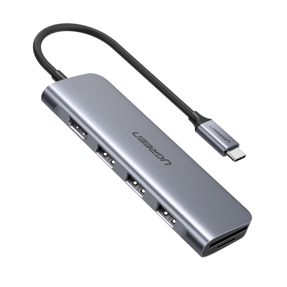 USB-концентратор UGreen CM195 разъемов: 3