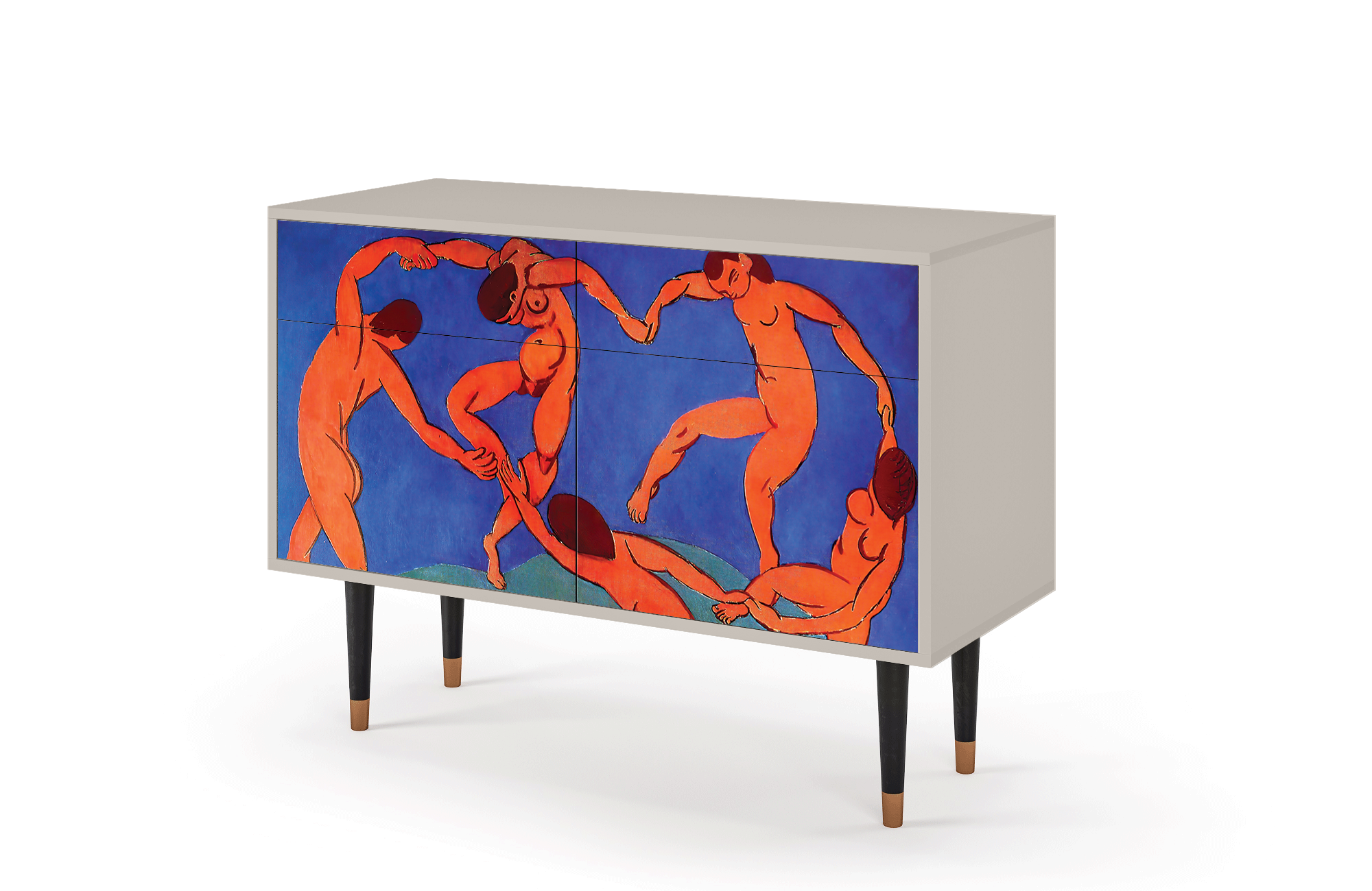 Комод - STORYZ - BS4 The Dance by Henri Matisse , 115 x 85 x 48 см, Сатин - фотография № 3
