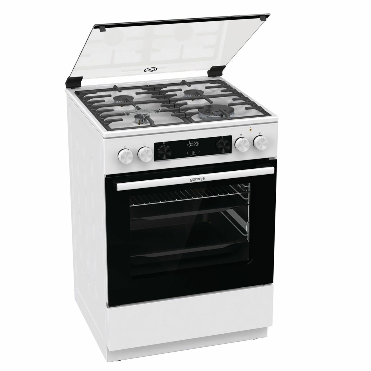 Комбинированная плита (60 см) Gorenje GKS6C70WA