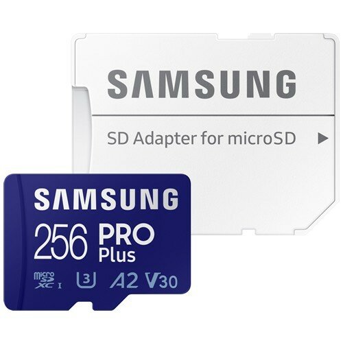 Карта памяти MicroSDXC Samsung PRO Plus 256Gb (MB-MD256KA)