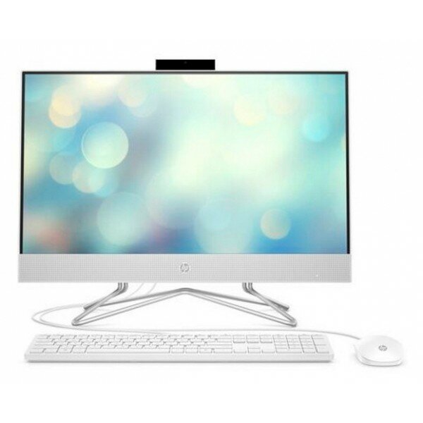 HP Моноблок HP 24 23.8" Full HD i5 1135G7 (2.4) 8Gb 1Tb 7.2k Iris Xe CR Free DOS 3.0 GbitEth WiFi BT 90W клавиатура мышь Cam белый 1920x1080 4X5D8EA