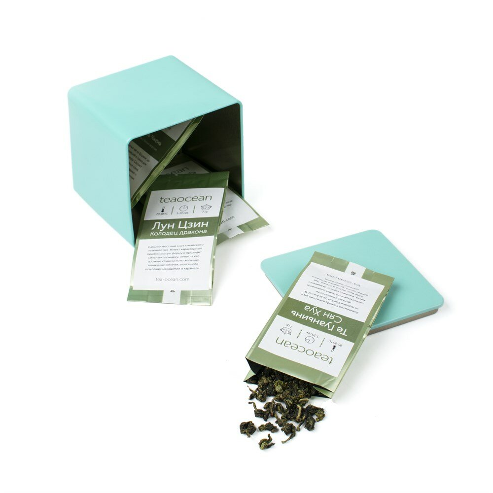 Набор пробников чая "Зелёный чай" 1 шт (гибкая упаковка) - фотография № 2