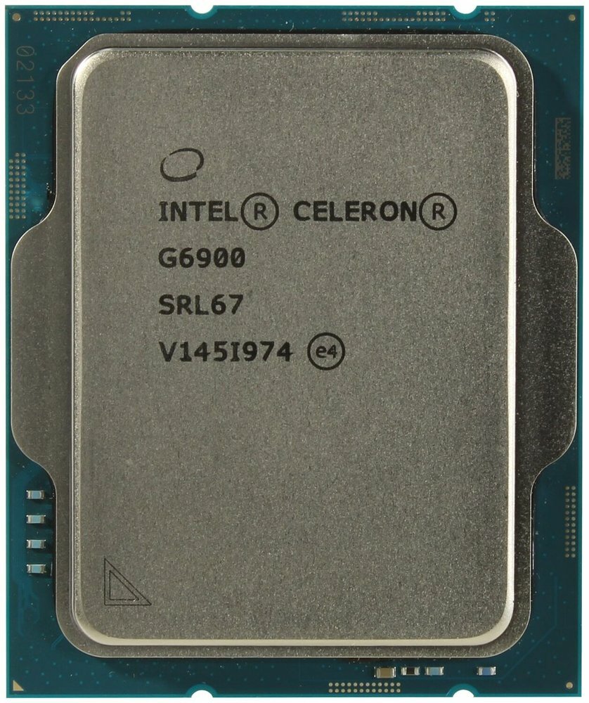 Процессор Intel CPU Desktop Celeron G6900 (3.4GHz, 4MB, Lga1700) tray CM8071504651805SRL67