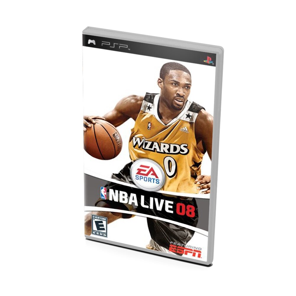 NBA Live 08 (PSP) английский язык