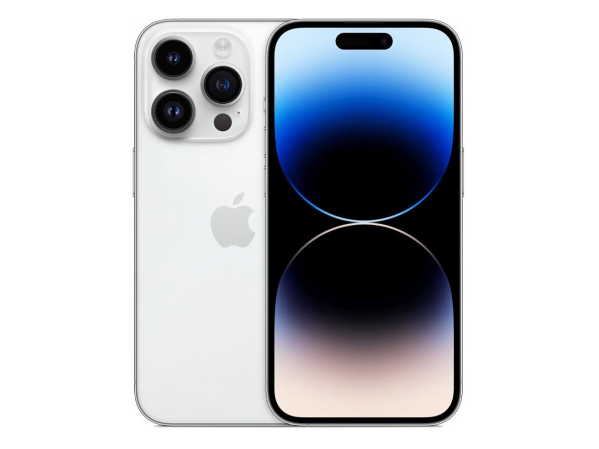 Смартфон Apple iPhone 14 Pro Max 128Gb Silver (iOS 16, A16 Bionic, 6.7", 6144Mb/128Gb 5G ) [MQ843ZA/A]